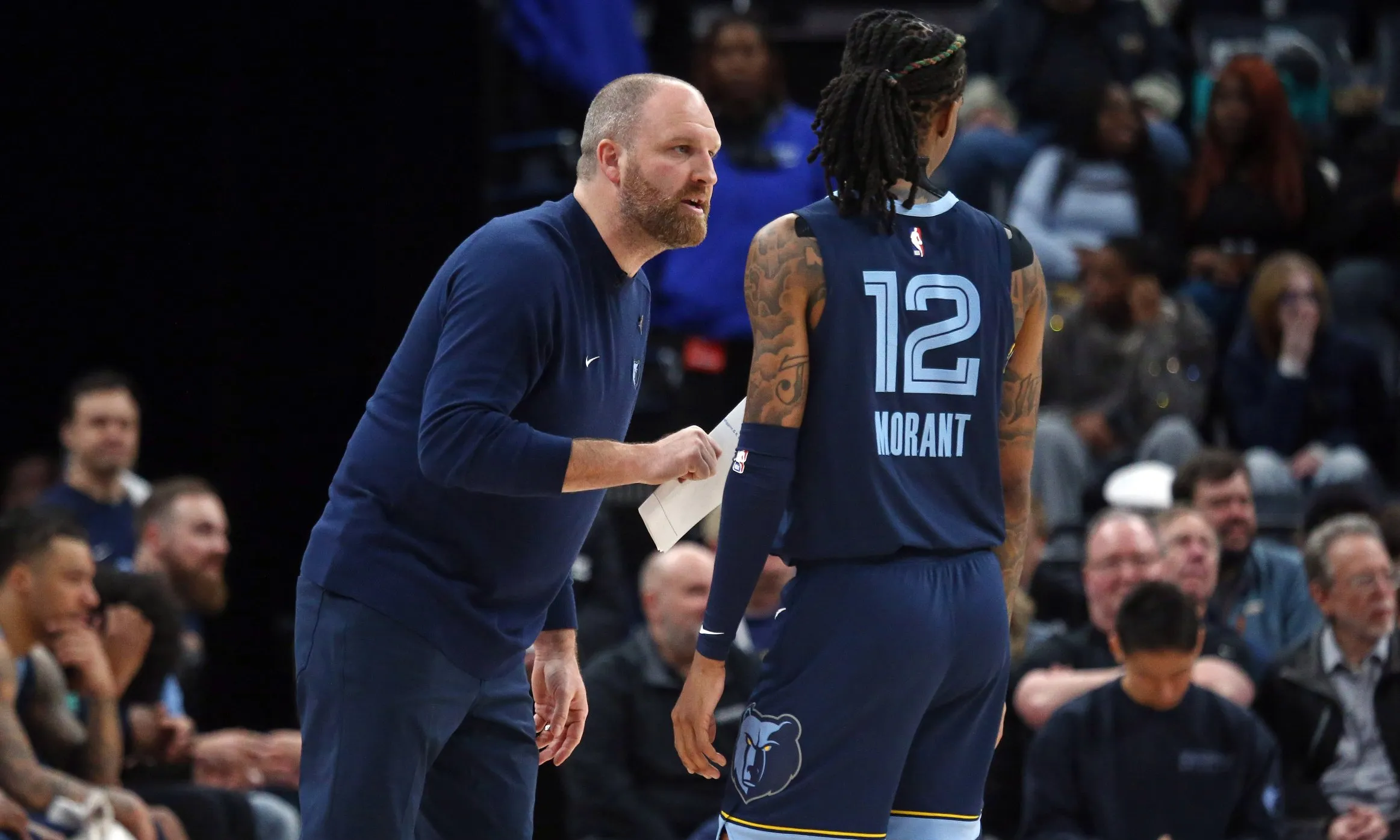 灰熊负于骑士,莫兰特里斯拼尽全力 灰熊负于骑士,莫兰特里斯拼尽全力