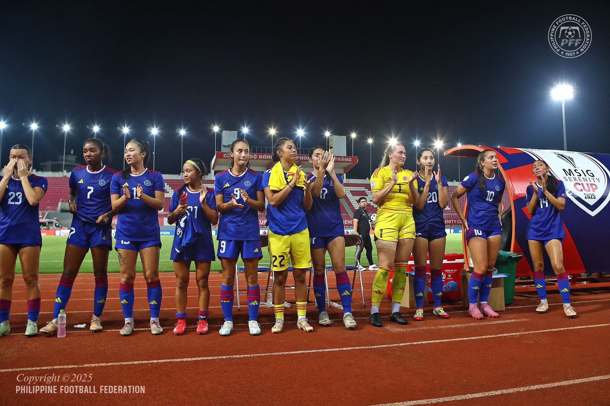 菲律宾女足队表现出色，晋级半决赛